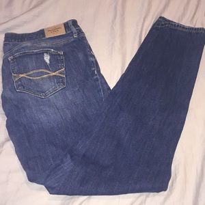 A&F super skinny jeans